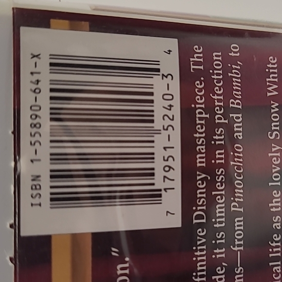 Walt Disney's Masterpiece Snow White and the Seven Dwarfs VHS Video #1524 - Picture 6 of 15